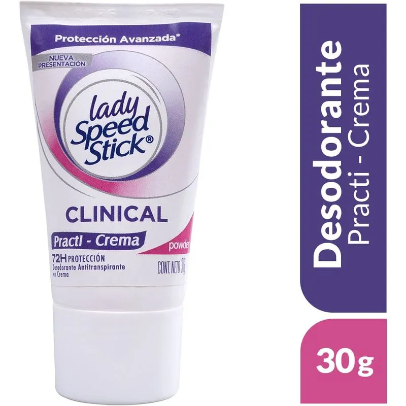 DESODORANTE LADY SPEED STICK CLINICAL TUBO X 30 GR