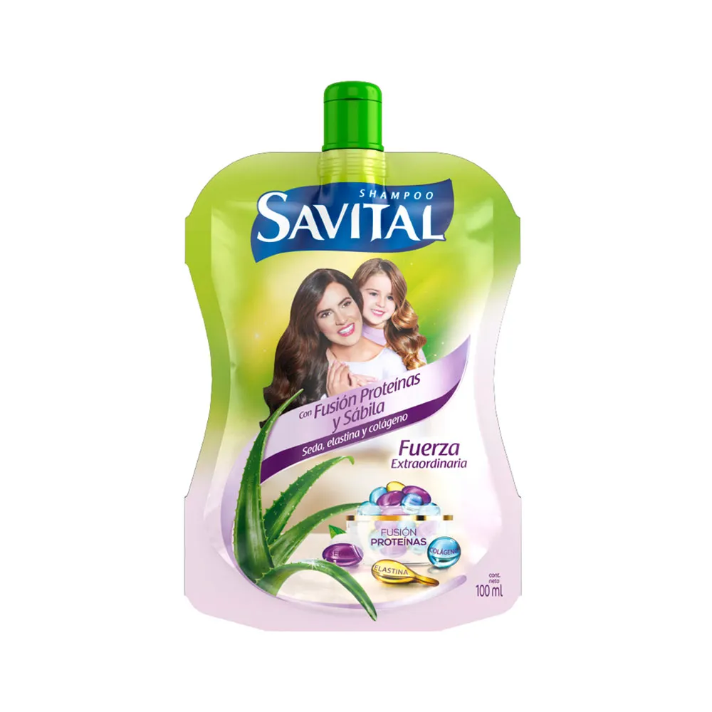 SHAMPOO SAVITAL FUSION PROTEINAS X SOBRES X 25 ML