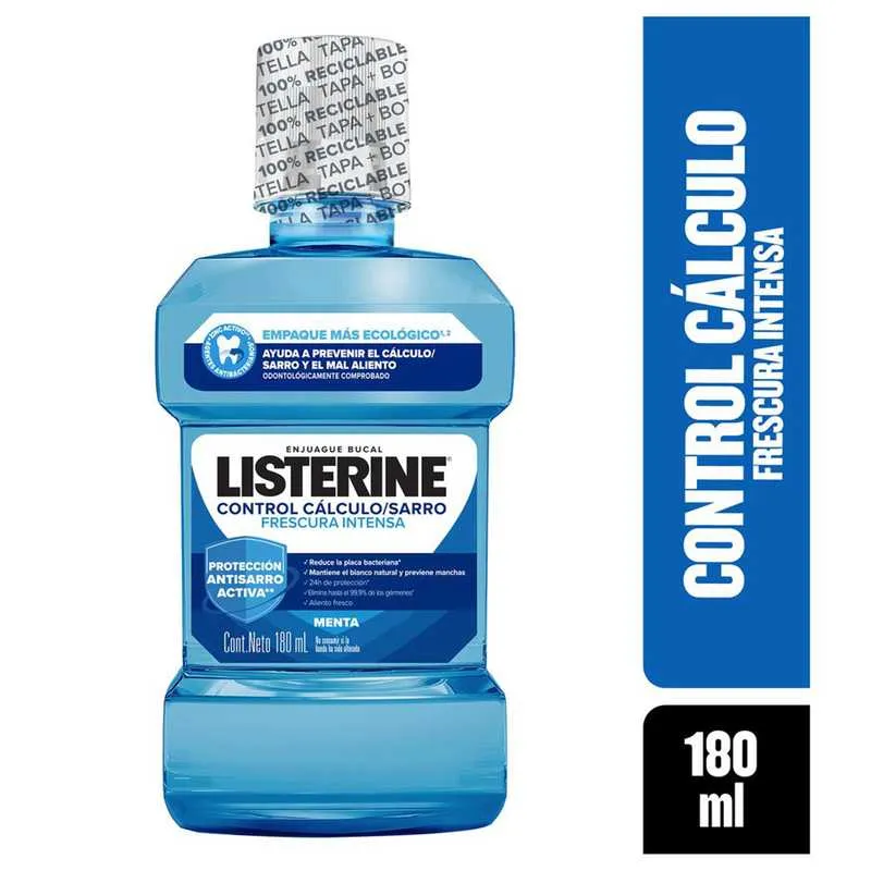 LISTERINE CONTROL CALCULO 180ML