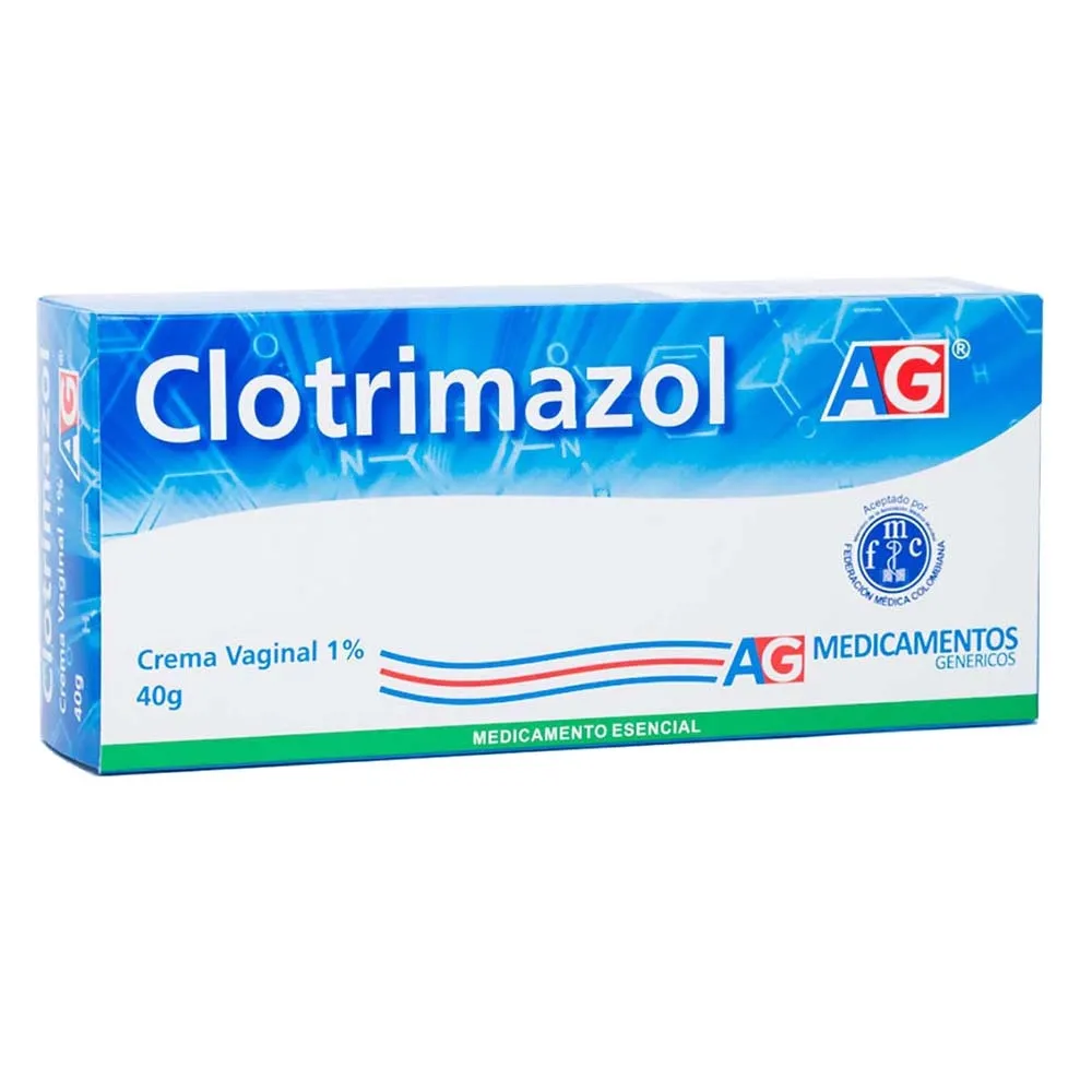CLOTRIMAZOL 1% CREMA VAGINAL TUBO X 40 GR (AG)
