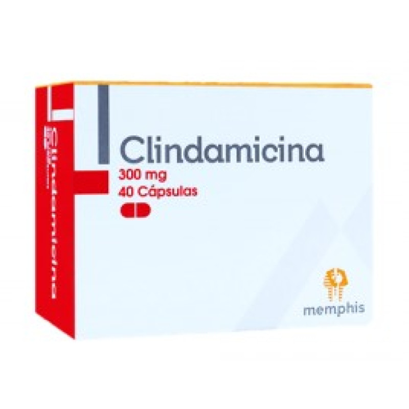 CLINDAMICINA 300 MG CAJA X 40 CAPSULAS (MEMPHIS)