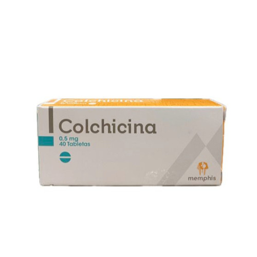 COLCHICINA 0.5 MG CAJA X 40 TABLETAS (MEMPHIS)