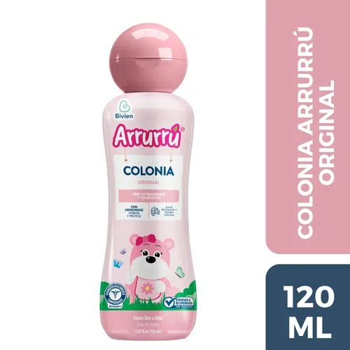 COLONIA ARRURRU ÑINA X 120 ML ROSADA
