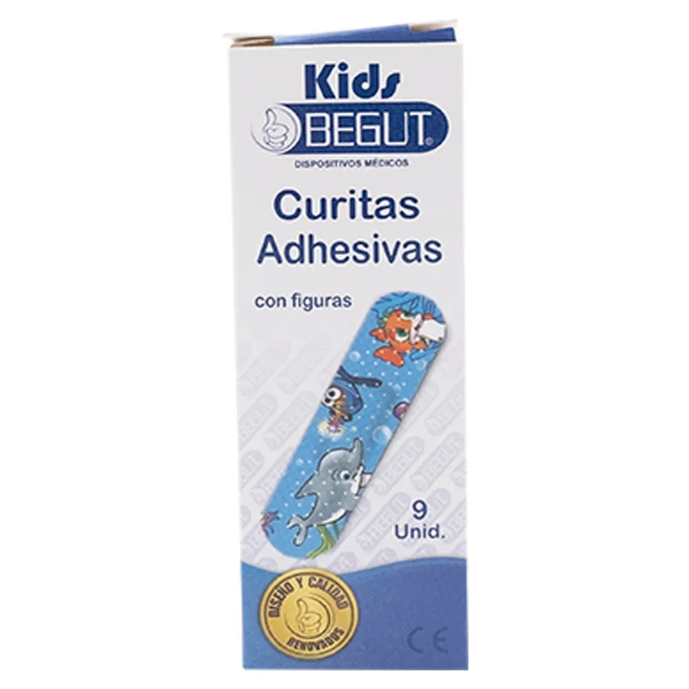 CURAS KIDS ADHESIVAS CAJA X 90 UND