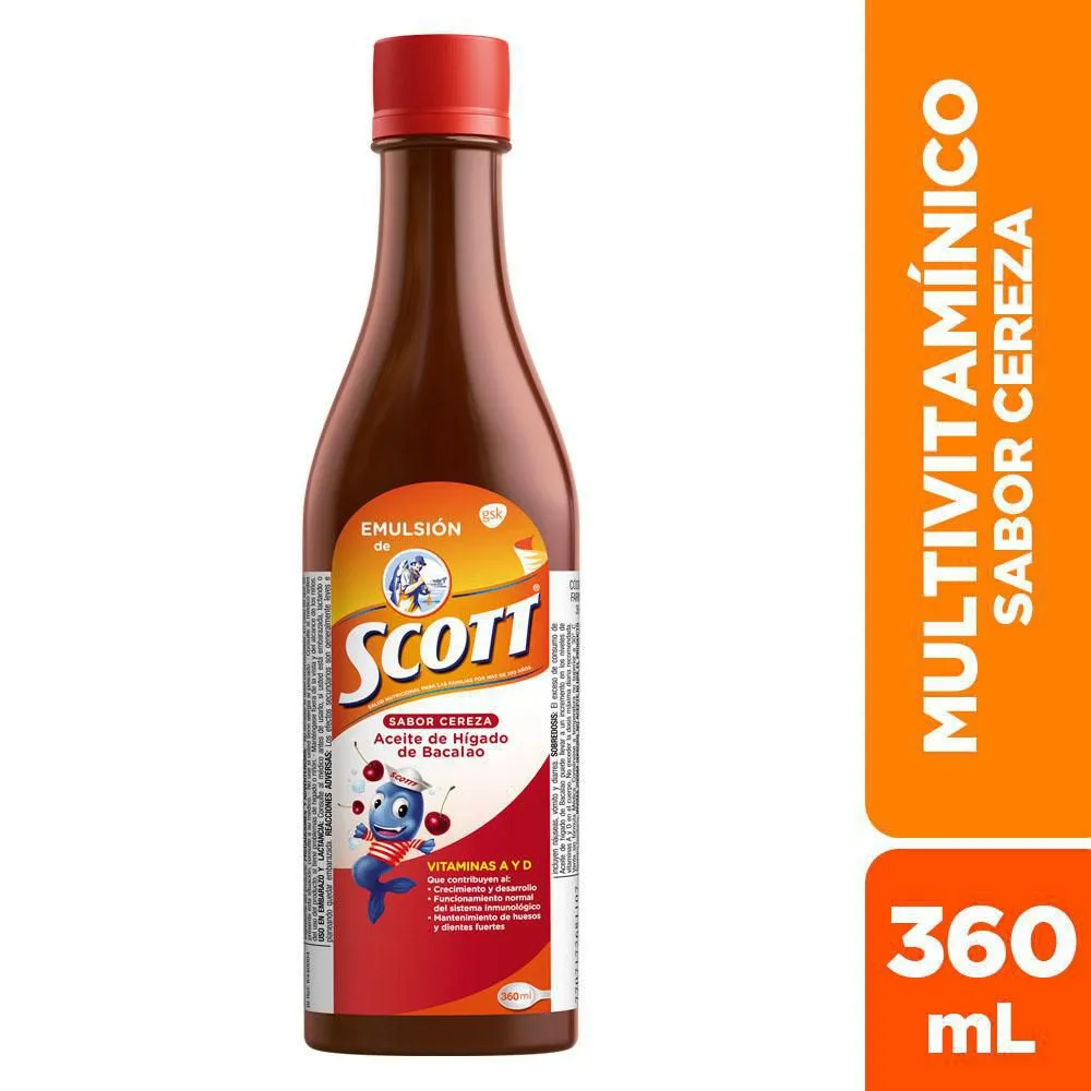 EMULSION SCOTT CEREZA FRASCO X 360 ML