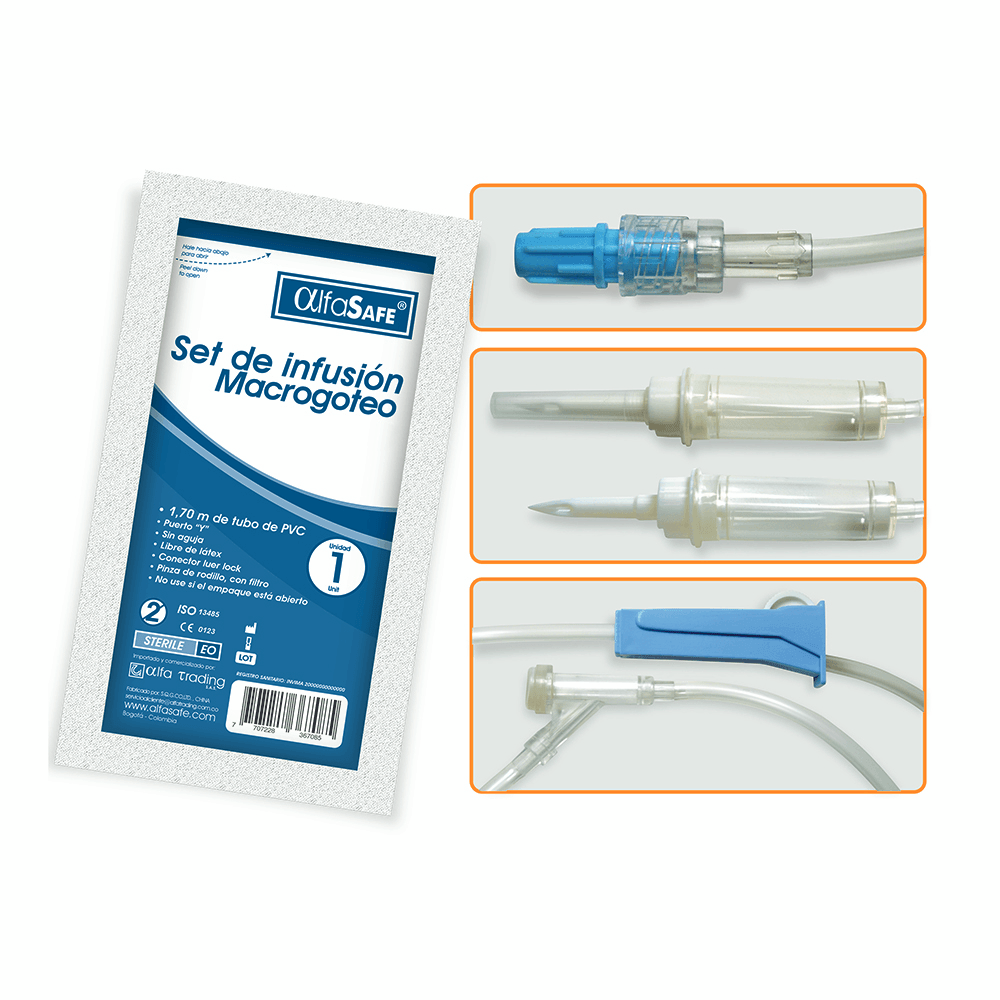 EQUIPO MACROGOTEO SIN AGUJA (ALFA SAFE)