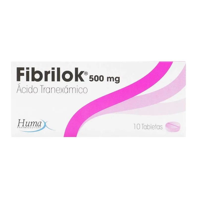 FIBRILOK 500MG CAJA X 10 TABLETAS (HUMAX)