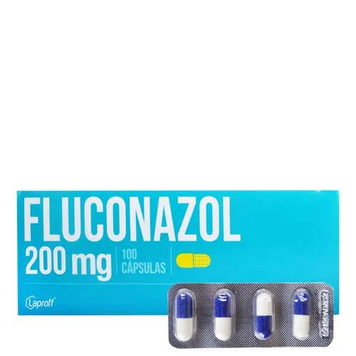 FLUCONAZOL 200 MG CAJA X 100 CAPSULAS (LAPROFF)