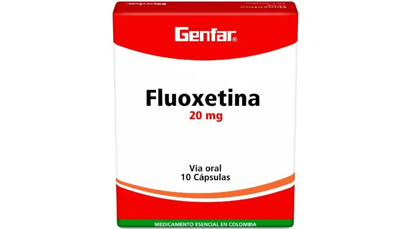 FLUOXETINA 20 MG CAJA X 10 CAPSULAS (GENFAR)