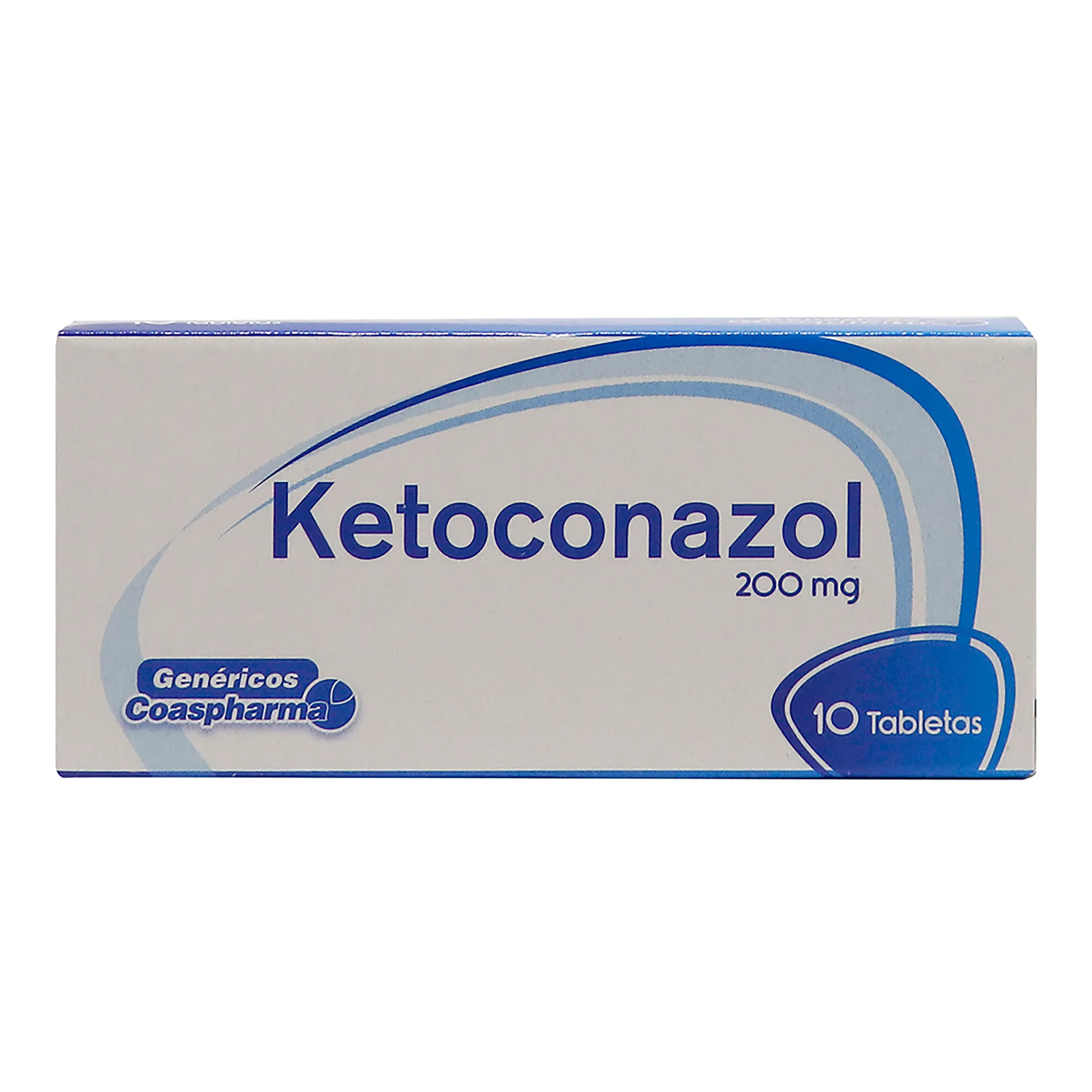 KETOCONAZOL 200 MG CAJA X 10 TABLETAS (COASPHARMA)