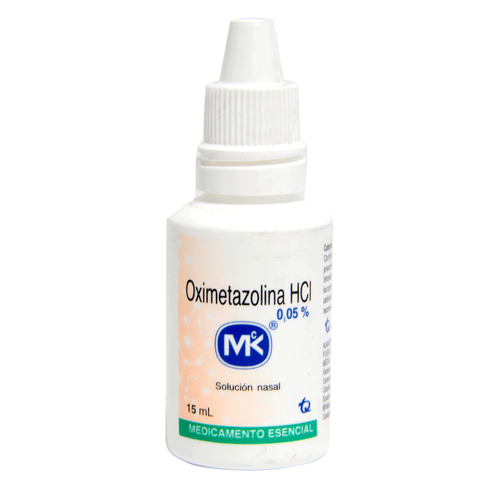 OXIMETAZOLINA GOTAS HCI 0,05% FRASCO X 15 ML (MK)
