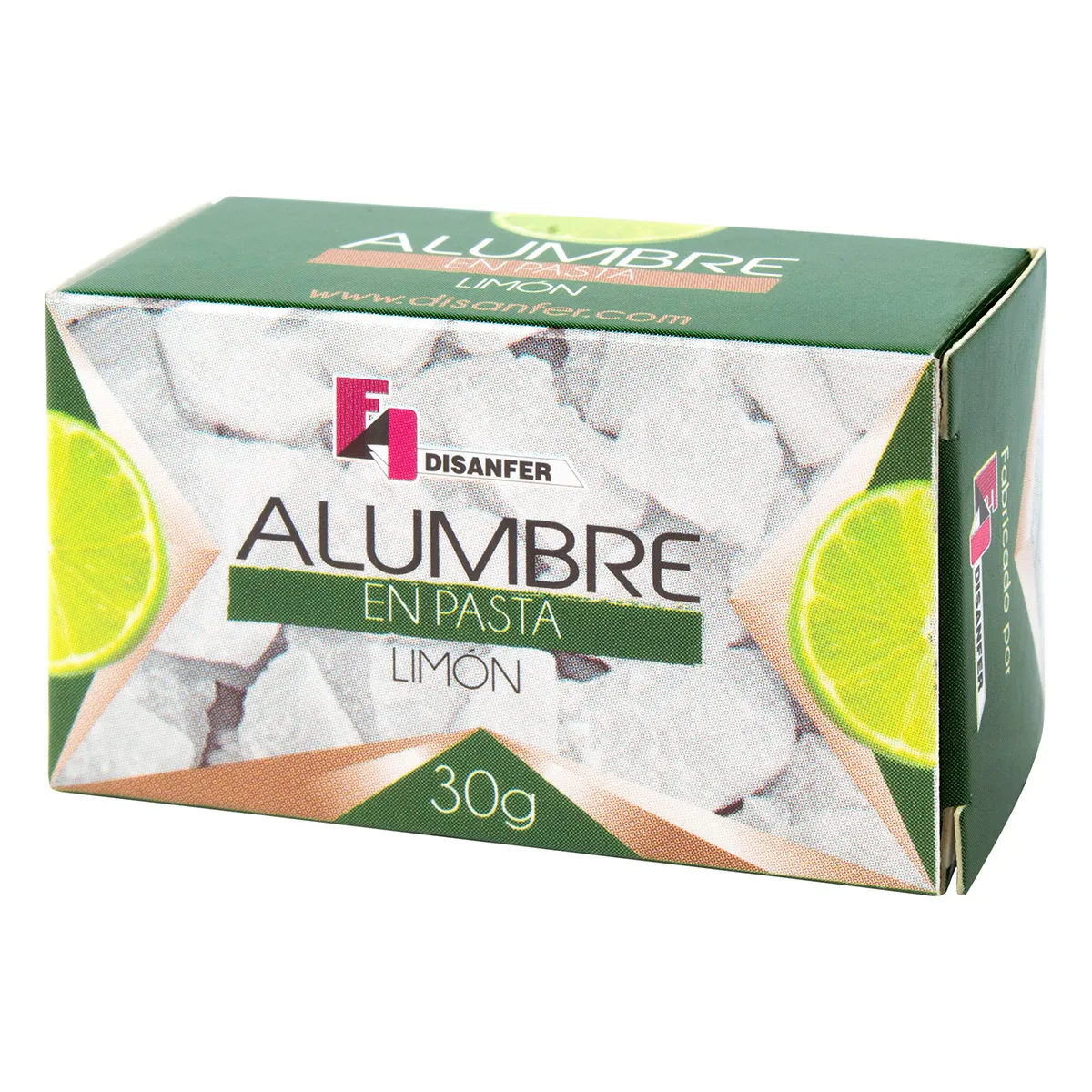 ALUMBRE EN PASTA LIMON 30G