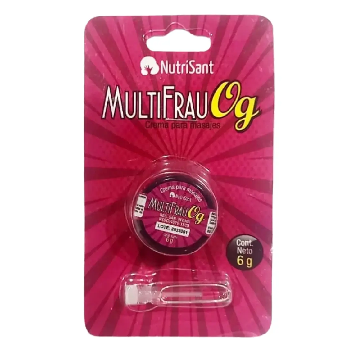 MULTIFRAU ORGASMO X 6 GR (NUTRISANT)