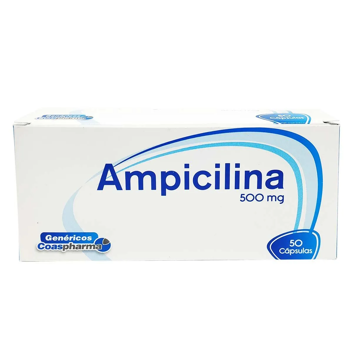 AMPICILINA 500 MG CAJA X 50 CAPSULAS ( COASPHARMA)