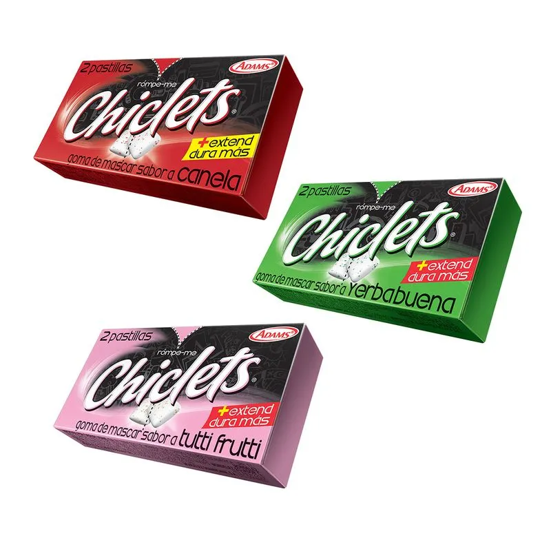 CHICLEST CAJA X 2 UND