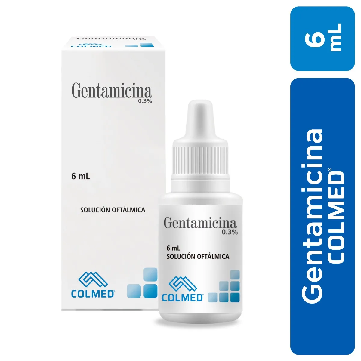 GENTAMICINA GOTAS OFTALMMICA FRASCO X 6 ML (COLMED)