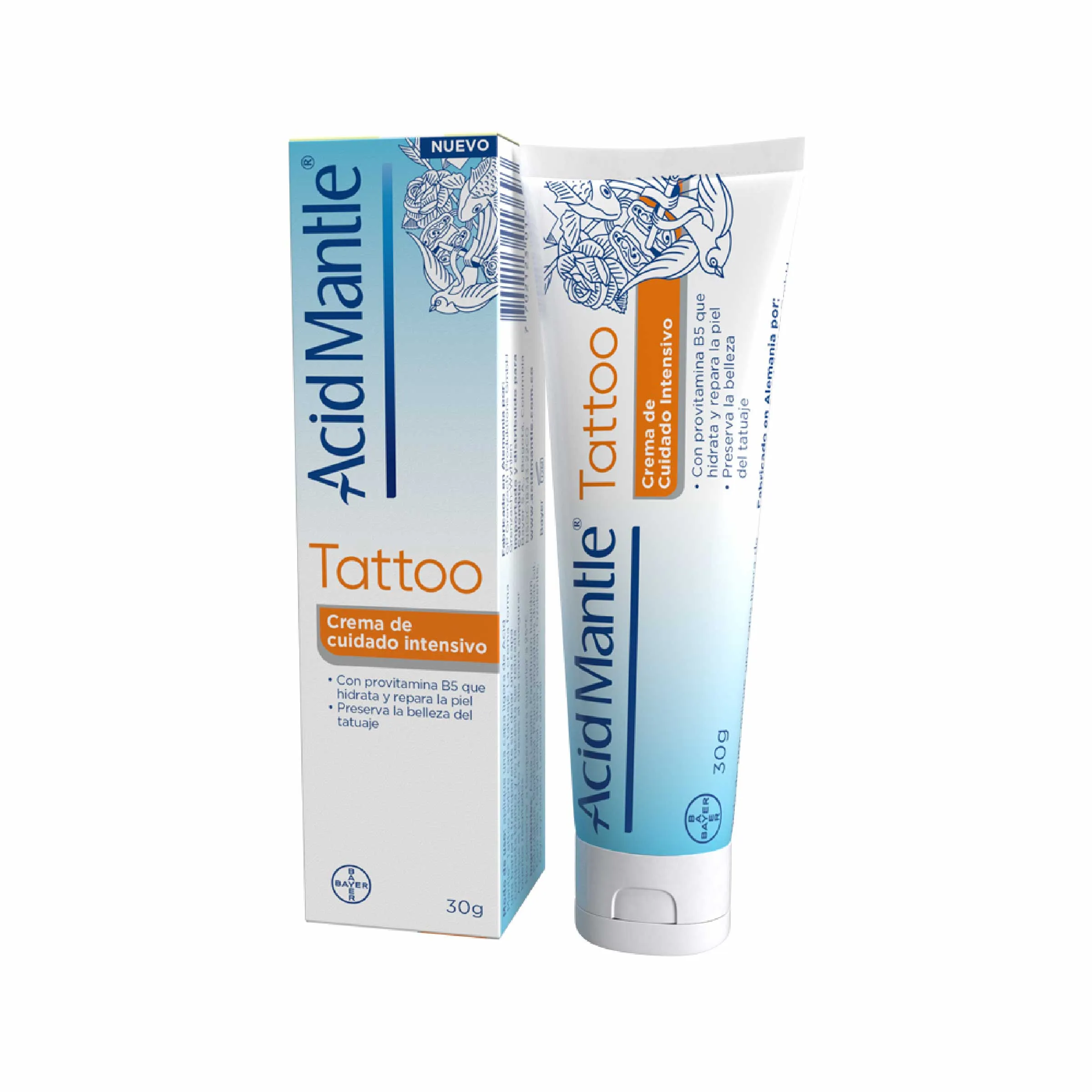 ACID MANTLE CREMA TATTOO TUBO X 30 GR (BAYER)