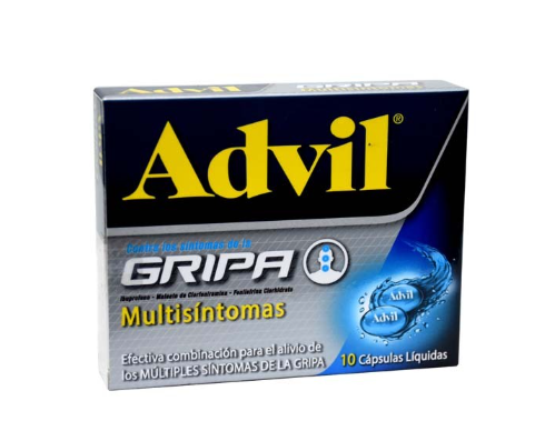 ADVIL GRIPA CAJA X 10 CAPSULA LIQUIDAS (HALEON)