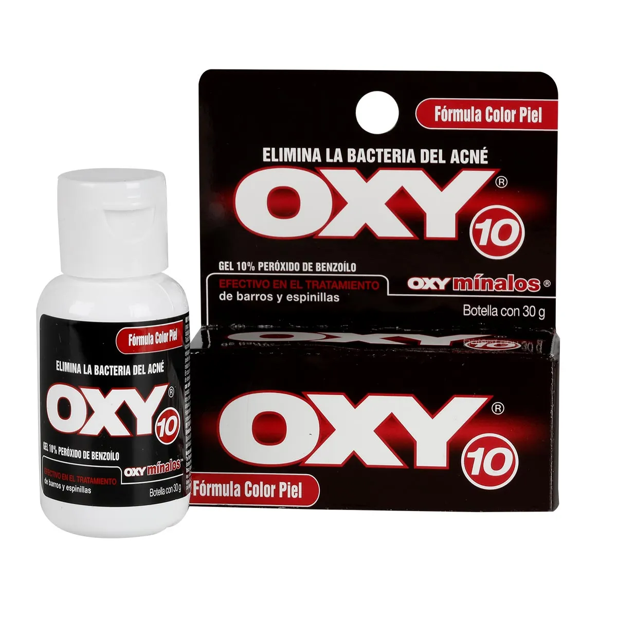OXY 10 FORMULA COLOR PIEL FRASCO X 30 GR