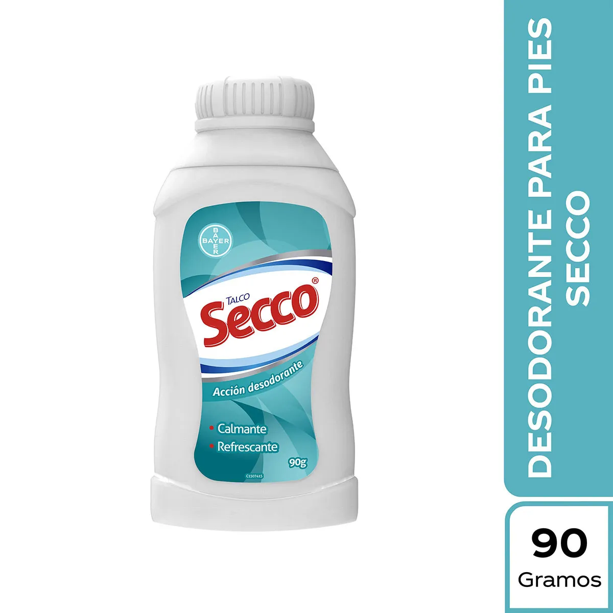 TALCOS SECCO FRASCO X 90 GR (BAYER)