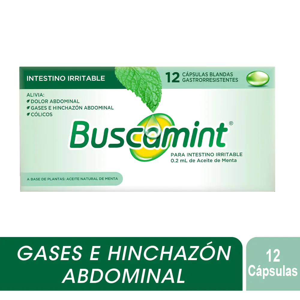 BUSCAMINT 0.2 ML CAJA X 12 CAPSULAS BLANDAS (SANOFI)
