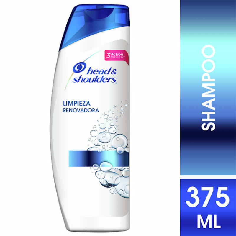 SHAMPOO HS LIMPIEZA PROFUNDA FRASCO X 375 ML