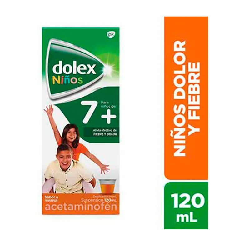 DOLEX 7+ JARABE FRASCO X 120 ML (HALEON)