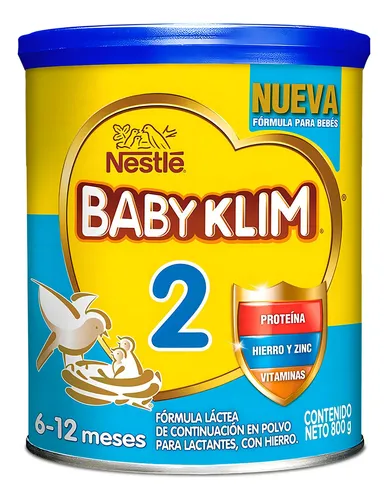 BABY KLIM 2 6 A 12 MESES TARRO X 800 GR (NESTLE)