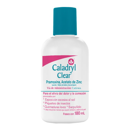 CALADRYL CLEAR ACETATO DE ZINC 0,1% FRASCO X 100 ML