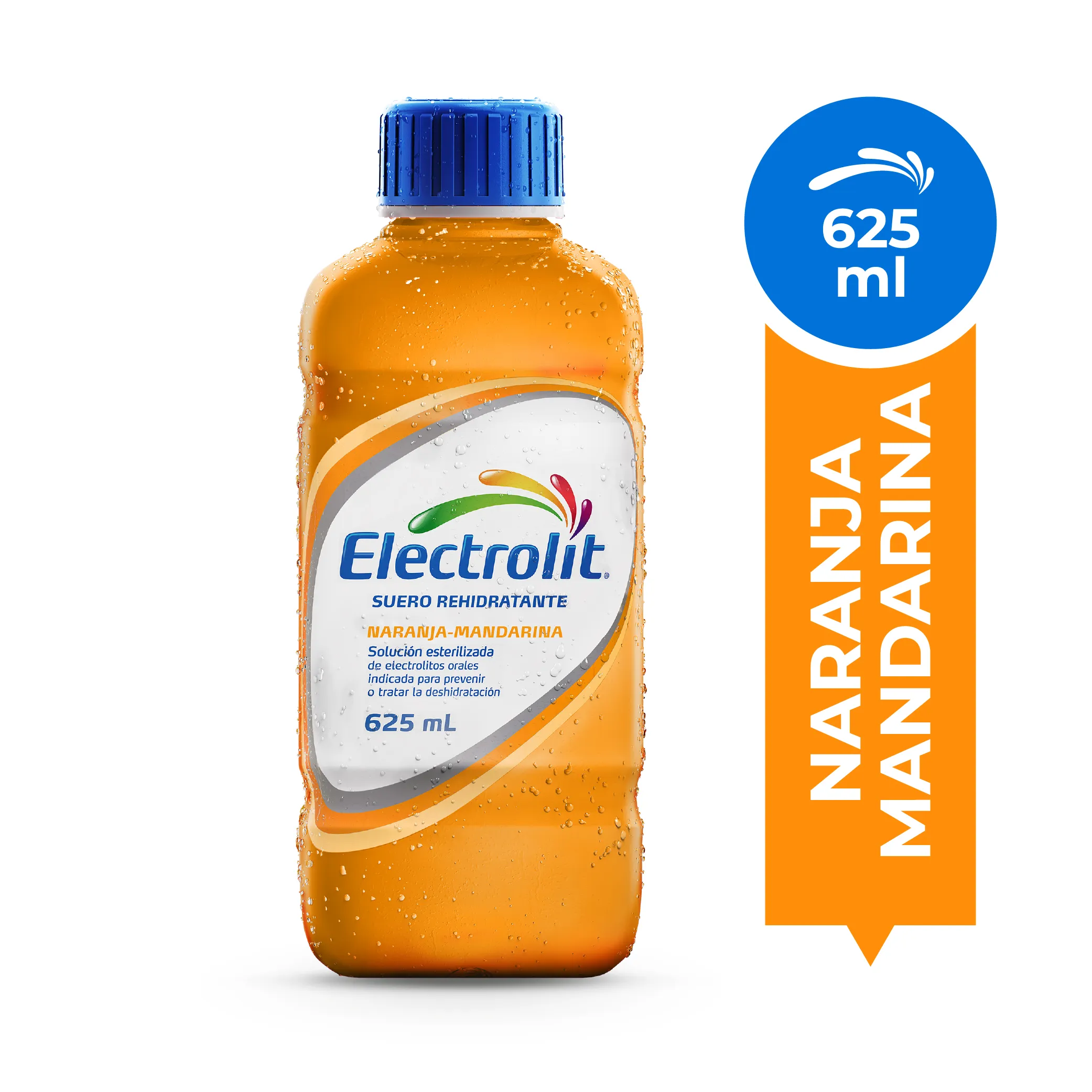 ELECTROLIT NARANJA MANDARINA FRASCO X 625 ML