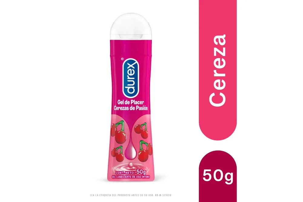 DUREX GEL DE PLACER CEREZA DE PASION FRASCO X 50 GR