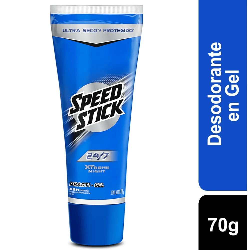 DESODORANTE EN GEL SPEED STICK XTREME NIGTH X 70 GR