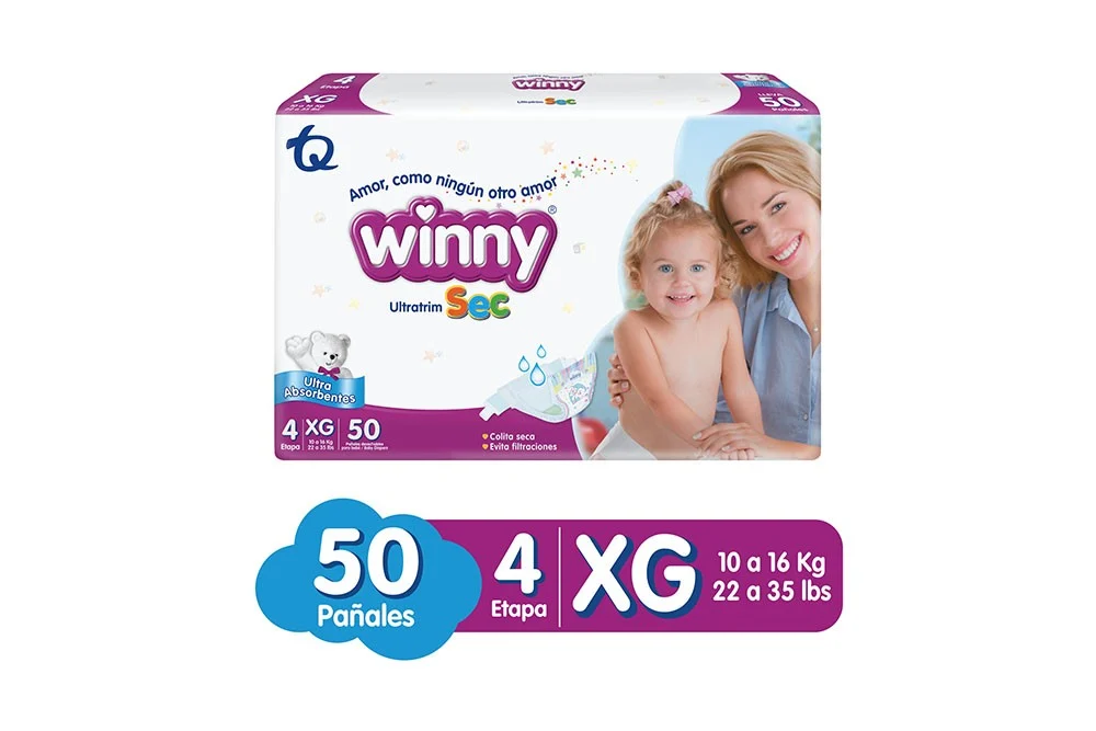 PAÑAL WINNY PANTS ETAPA 4 PACA X 50 UND