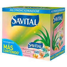 ACONDICIONADOR SAVITAL MULTIVITAMINAS Y SABILA CAJA X 20 SOBRE X 22 ML