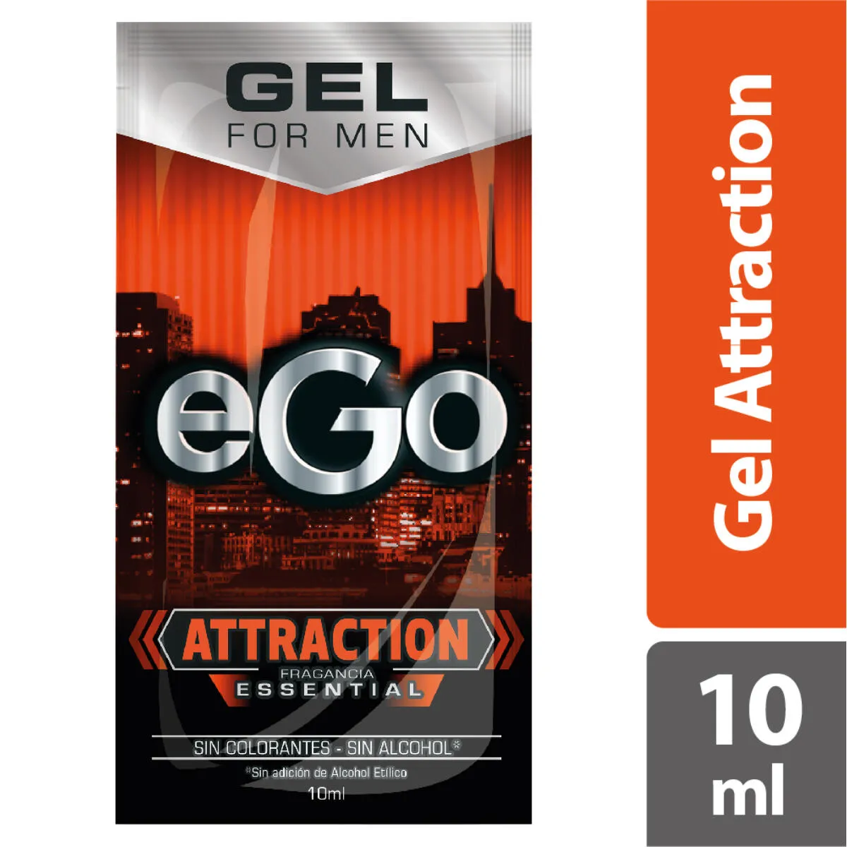 GEL EGO ATTRATION SOBRE X 10 ML