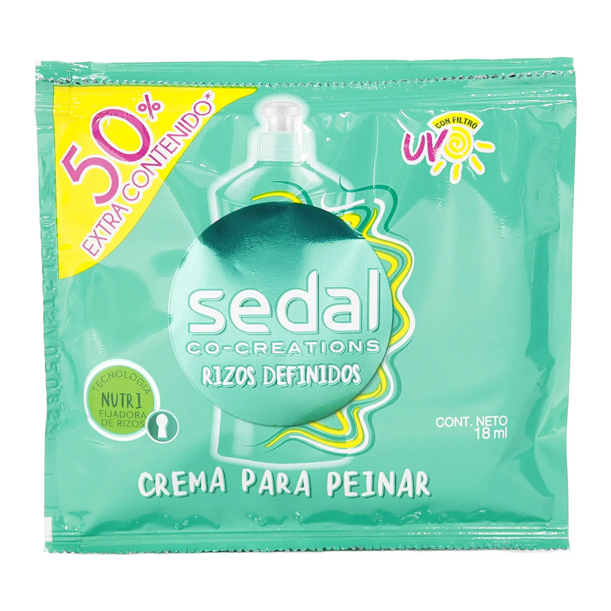 CREMA PEINAR SEDAL RIZOS DEFINIDOS SOBRE X 18 ML