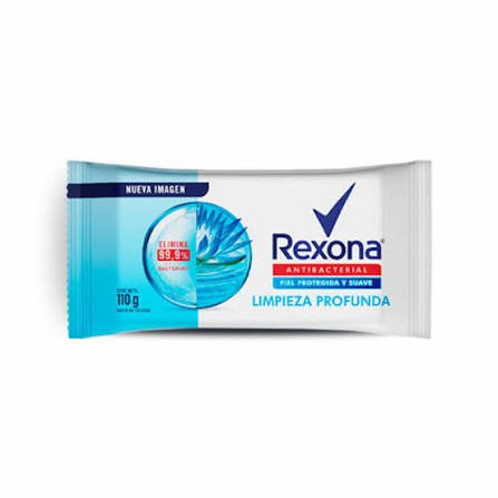 JABON REXONA LIMPIEZA PROFUNDA BARRA X 110 GR
