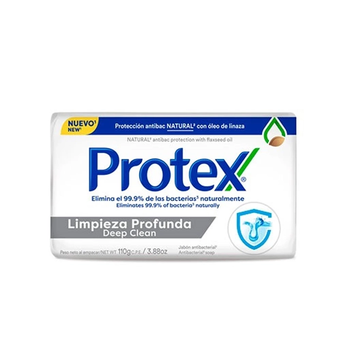JABON PROTEX LIMPIEZA PROFUNDA BARRA X 110 GR