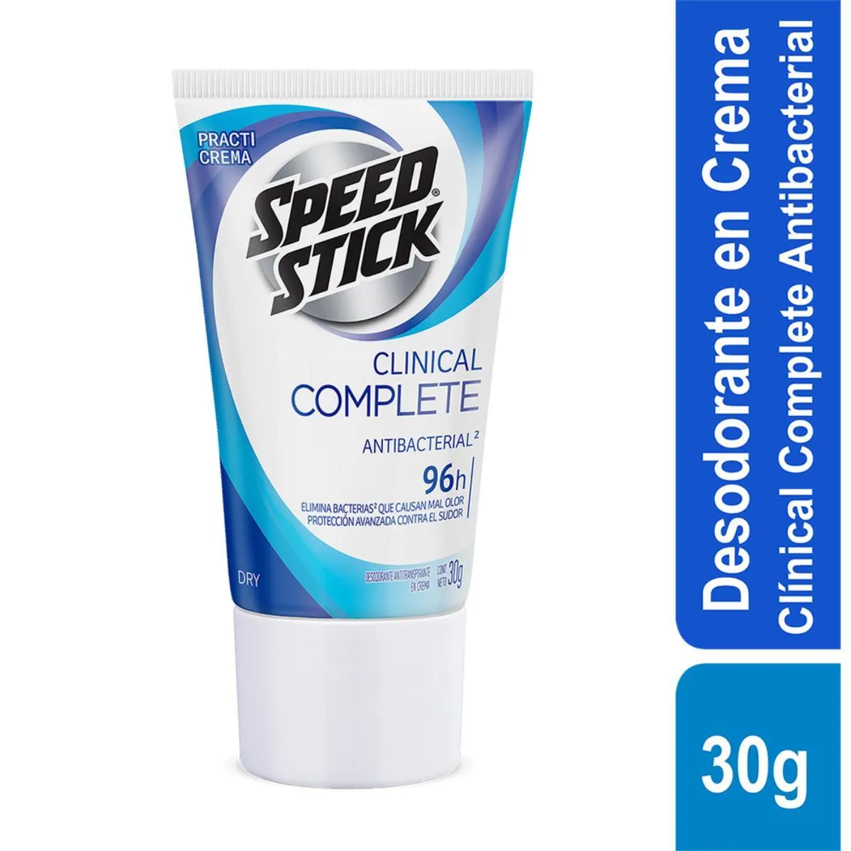 DESODORANTE SPEED STICK CLINICAL COMPLETE CREMA FRASCO X 30 GR