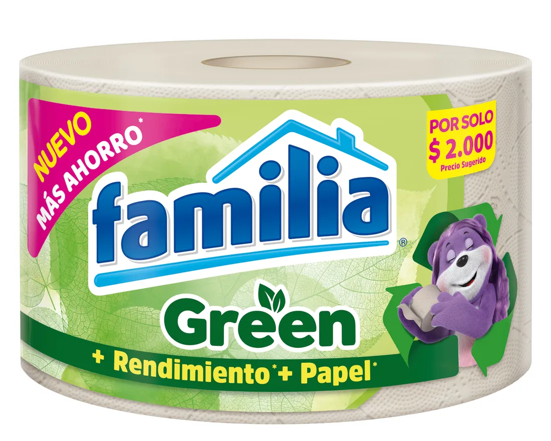 PAPEL HIGIENICO GREEN X UND