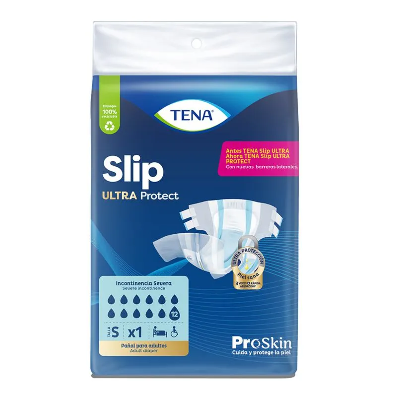 PAÑAL TENA SLIP ULTRA PROTECT TALLA S X UNIDAD