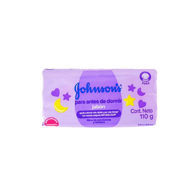 JABON JOHNSONS ANTES DE DORMIR BEBE  BARRA X 110 GR