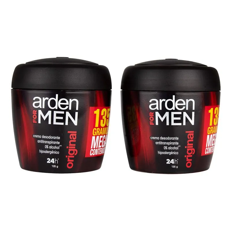 DESODORANTE ARDEN FOR MEN 24H ORIGINAL POTE X 60 GR