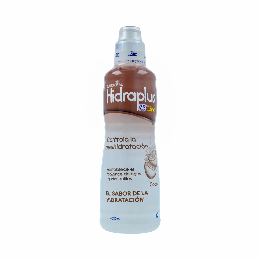 HIDRAPLUS COCO 75 ZINC FRASCO X 400 ML
