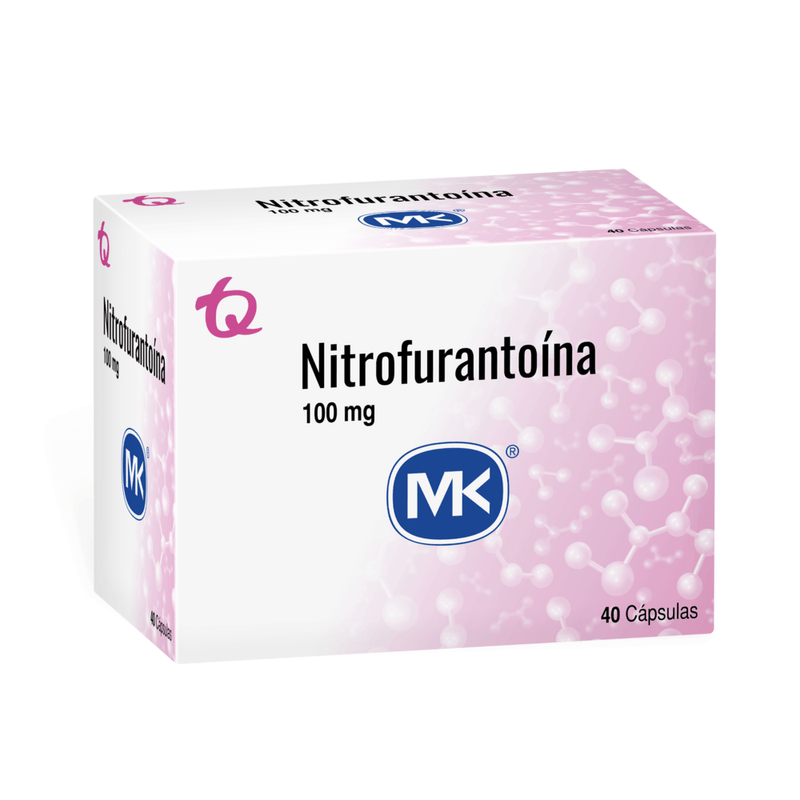 NITROFURANTOINA 100MG CAJA X 40 CAPSULAS (MK)