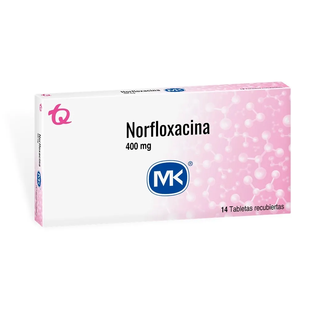NORFLOXACINA 400 MG CAJA X 14 TABLETAS (MK)