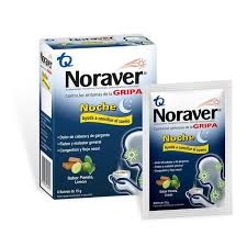 NORAVER NOCHE BEBIDA CALIENTE CAJA X 6 SOBRE