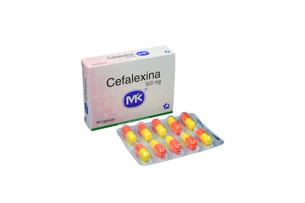 CEFALEXINA 500 MG CAJA X 10 CAP (MK)