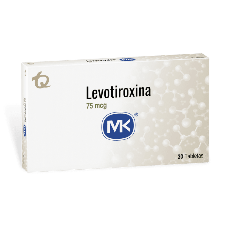 LEVOTIROXINA 75 MG CAJA X 30 TABLETAS (MK)