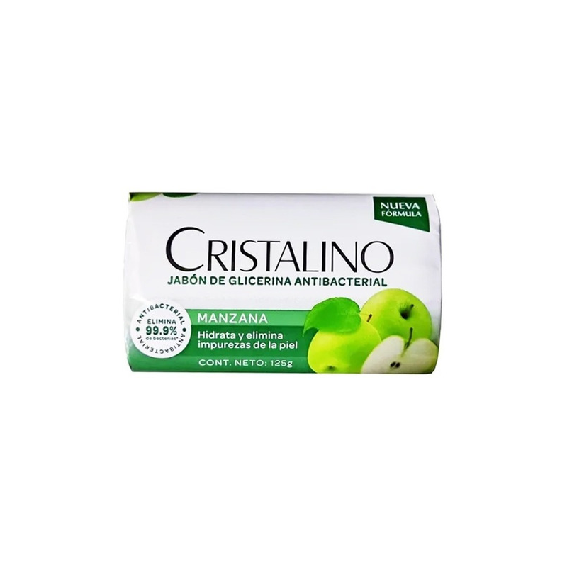 JABON CRISTALIN0 MANZANA X 125 GR